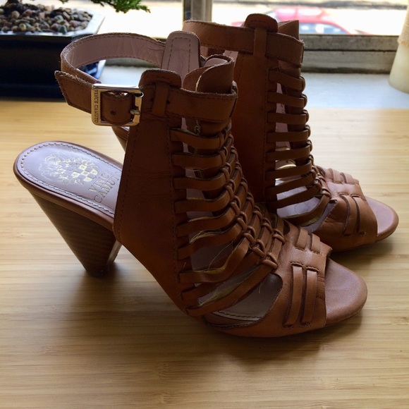 🟣 2/$10 Vince Camuto Effel Sandal - Fudge (4.5) - Picture 7 of 12